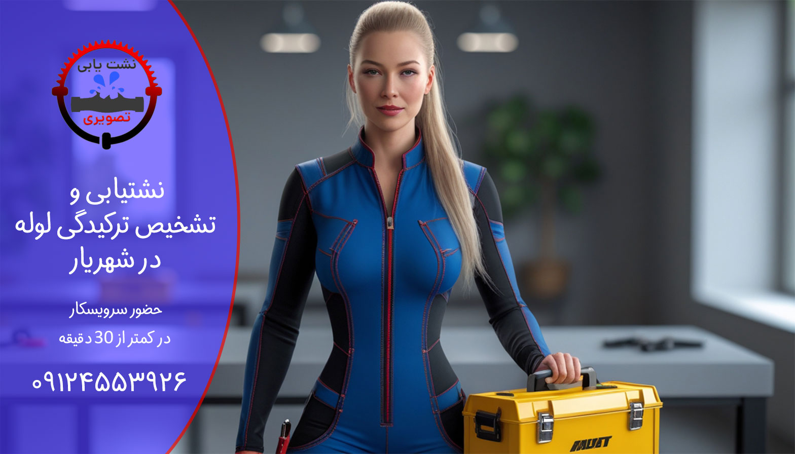 نشتیابی آب در شهریار