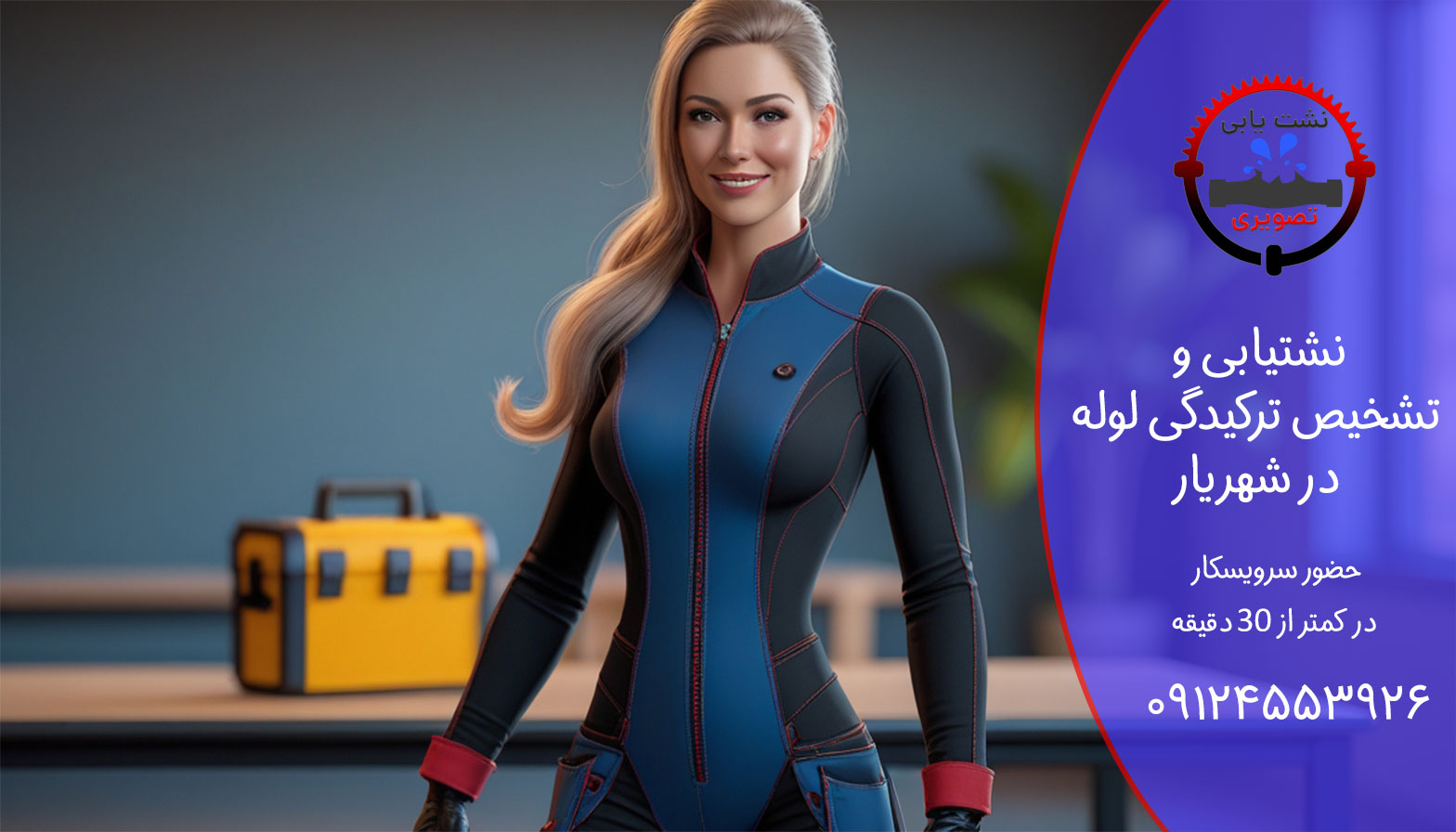 نشتیابی آب در شهریار
