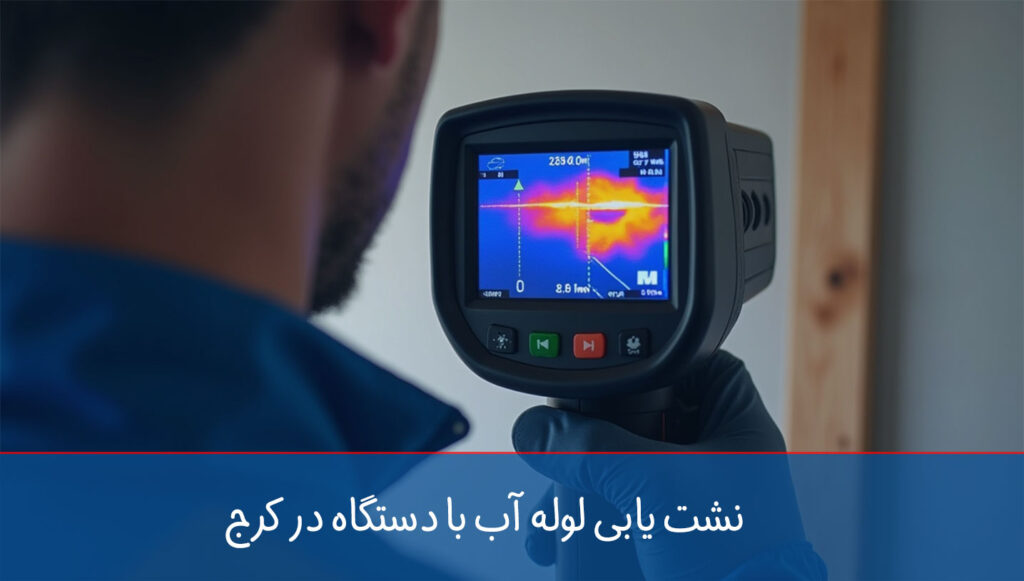 نشت یابی با دستگاه در کرج